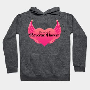 You Had Me At Reverse Harem | Hot Pink and Gold Hoodie